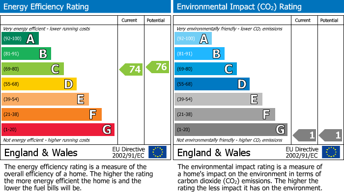 EPC Graph for Warren Drive, Lewes