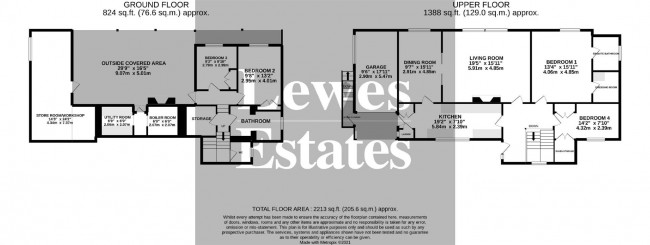 Floorplan for Rotten Row, Lewes