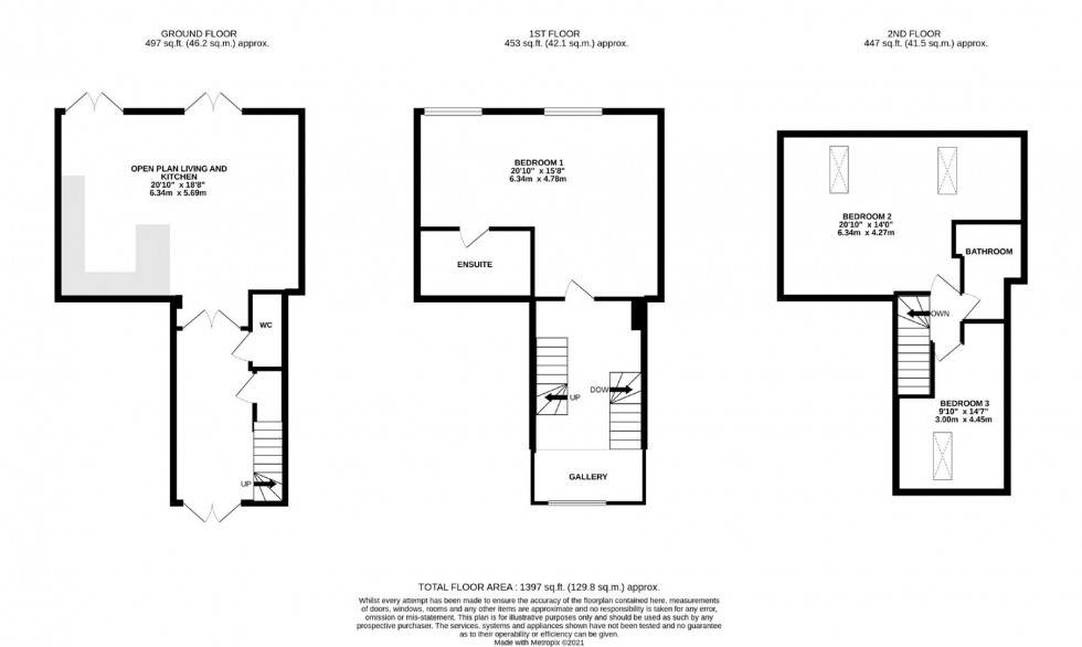 Floorplan for Station Street, Lewes