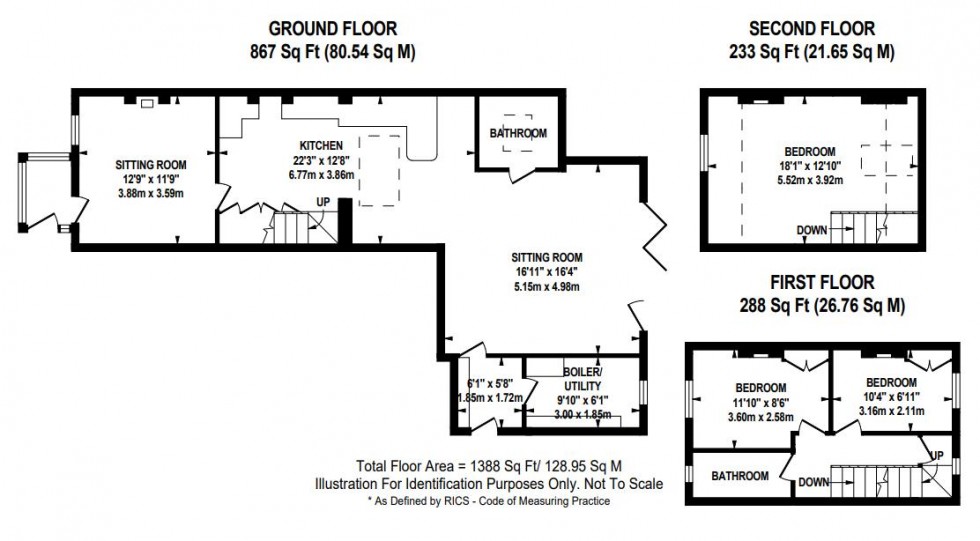 Floorplan for Spithurst Road, Barcombe, Lewes