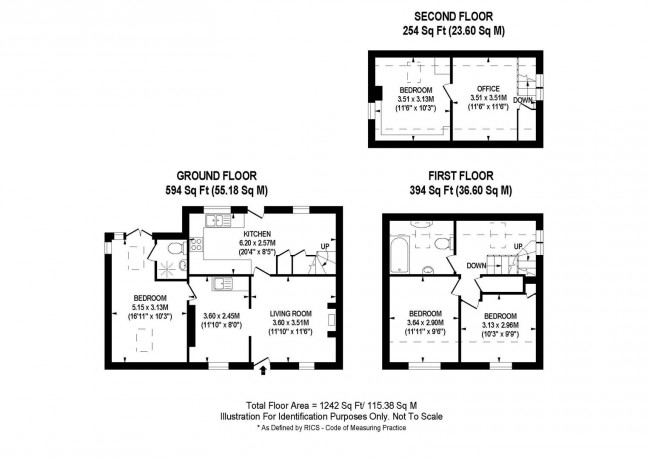 Floorplan for South Street, Lewes