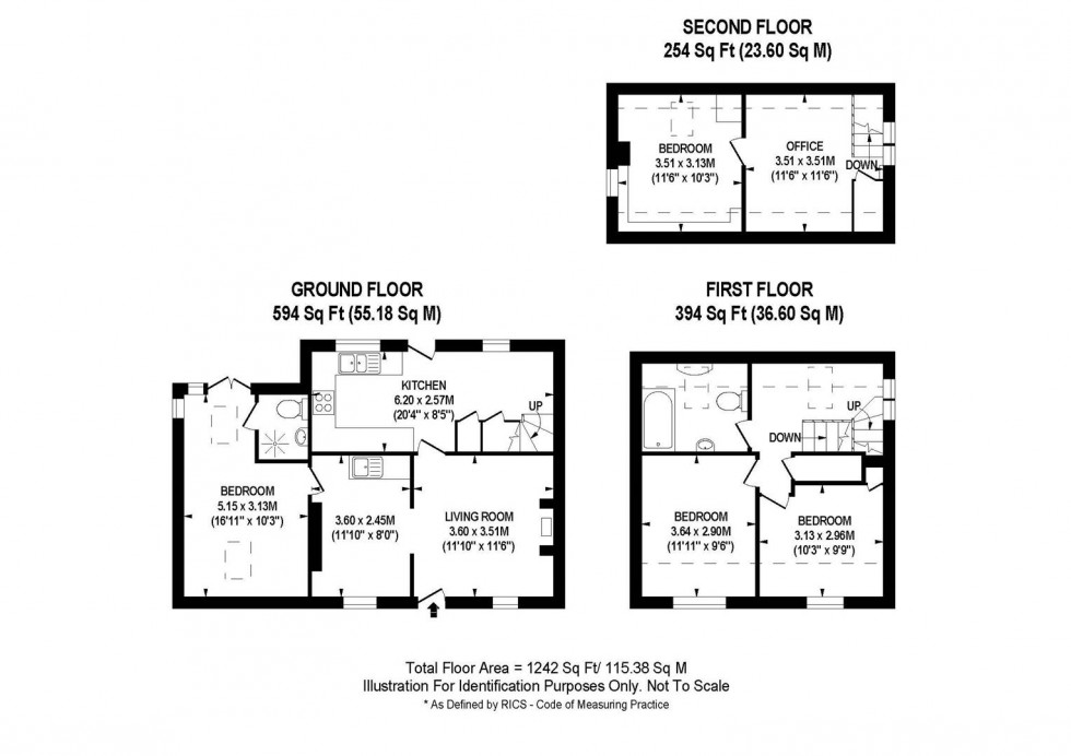 Floorplan for South Street, Lewes