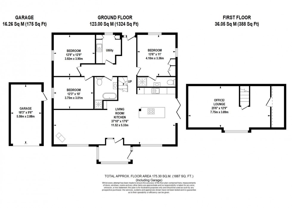 Floorplan for Knowle Lane, Halland, Lewes