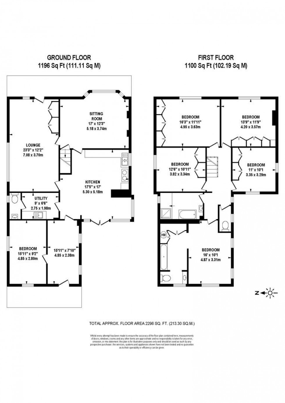 Floorplan for Spithurst Road, Barcombe, Lewes