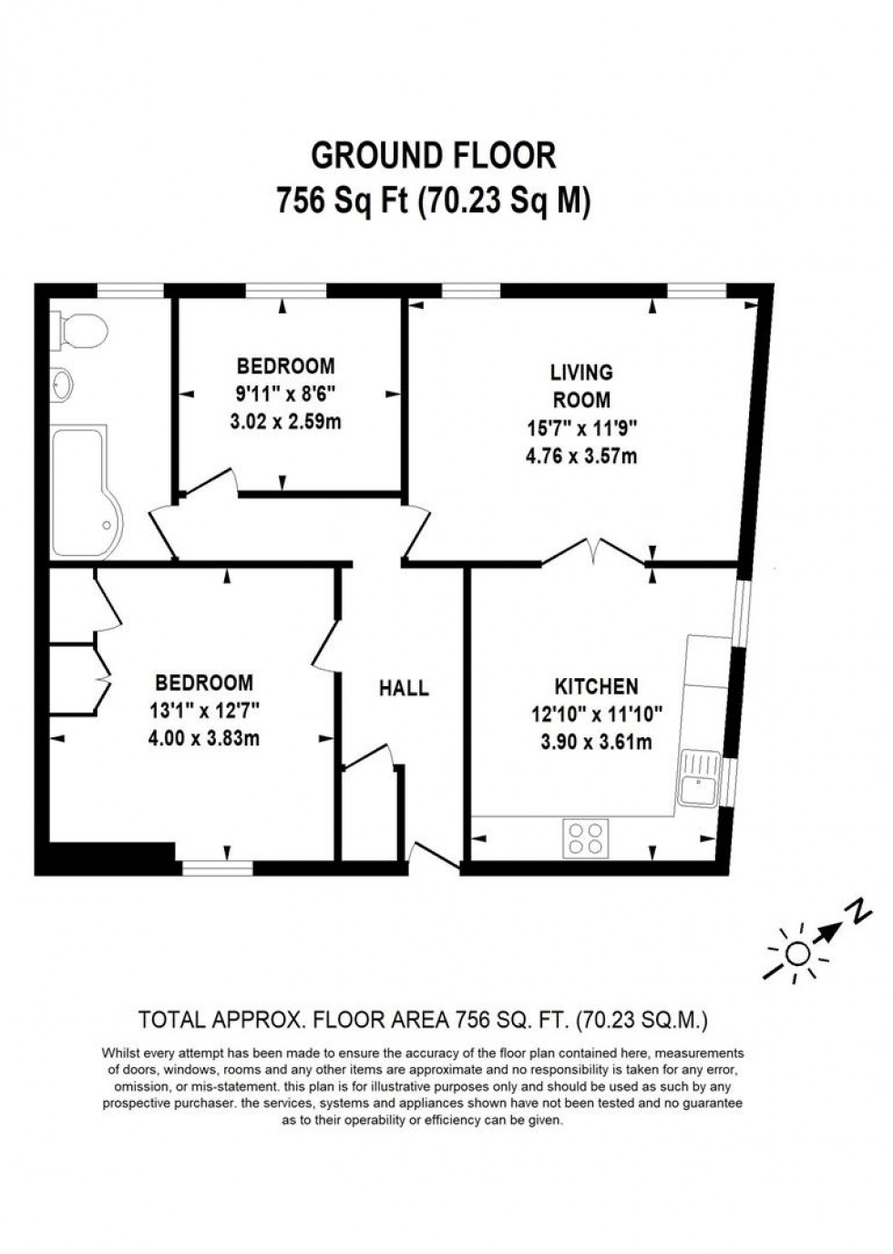 Floorplan for 39 40 High Street, Lewes