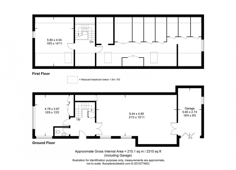 Floorplan for Southover High Street, Lewes