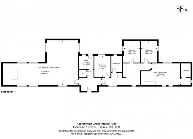 Floorplan for Green Lane, Ringmer, Lewes