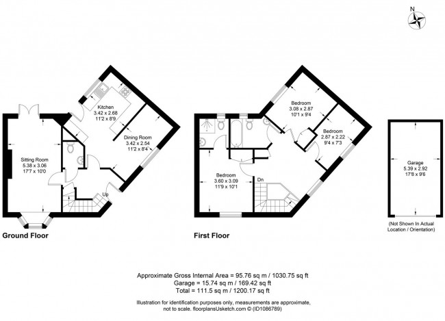 Floorplan for Craig Meadows, Ringmer, Lewes