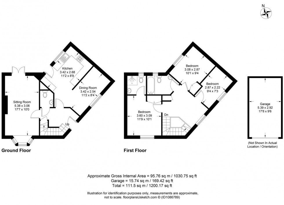 Floorplan for Craig Meadows, Ringmer, Lewes