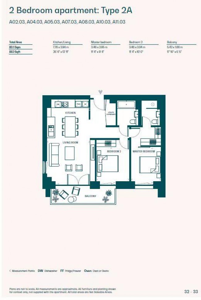 Floorplan for Handyside Street, London