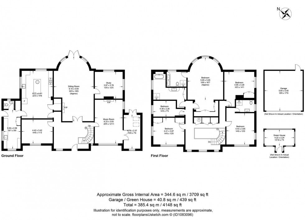 Floorplan for Hamsey, Lewes