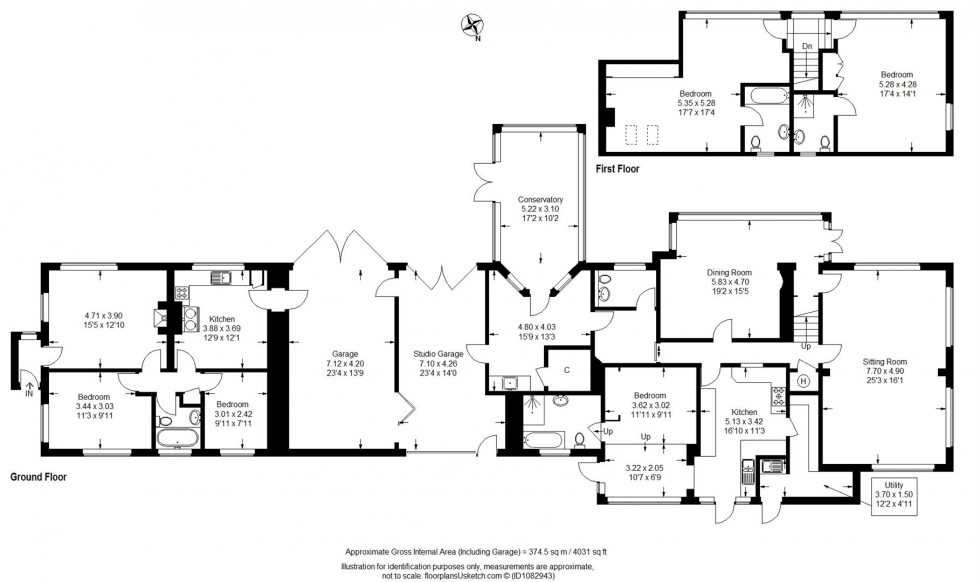 Floorplan for Hayreed Lane, Wilmington