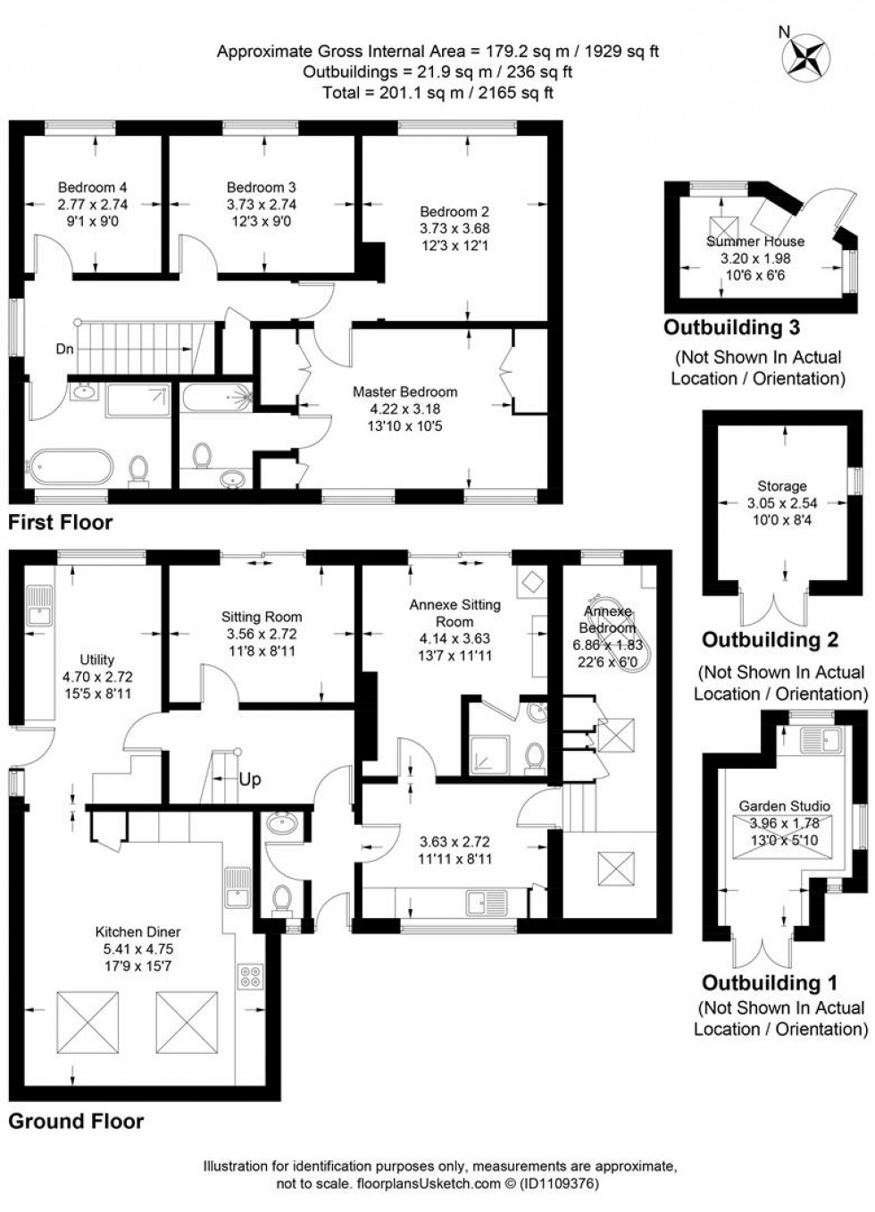 Floorplan for Mildmay Road, Lewes