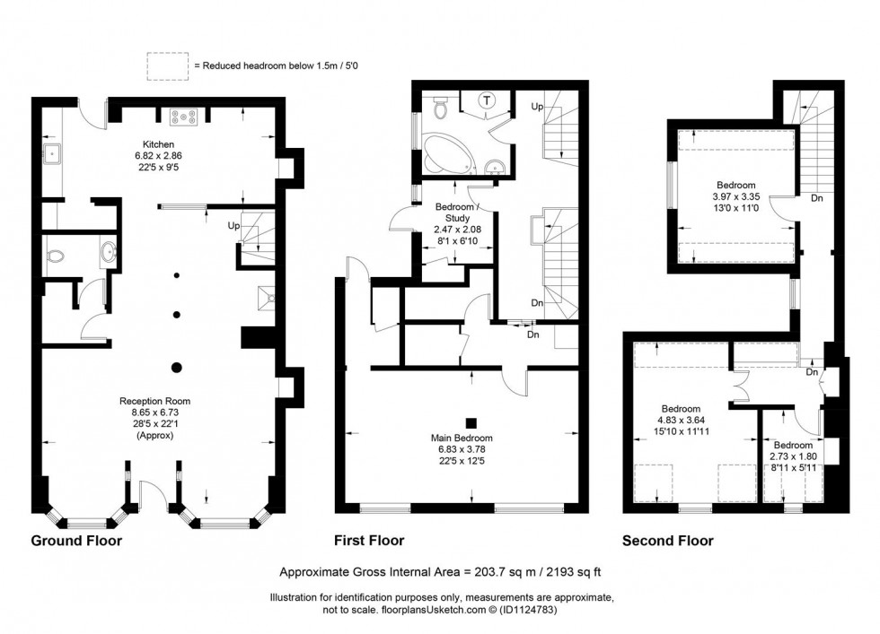 Floorplan for Malling Street, Lewes