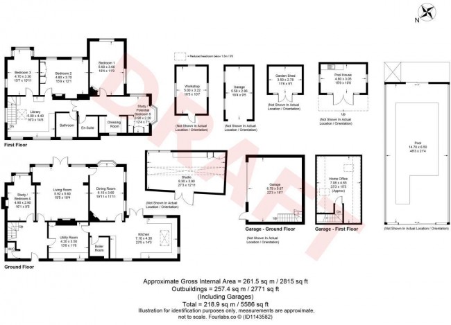 Floorplan for Ranscombe Lane, Glynde