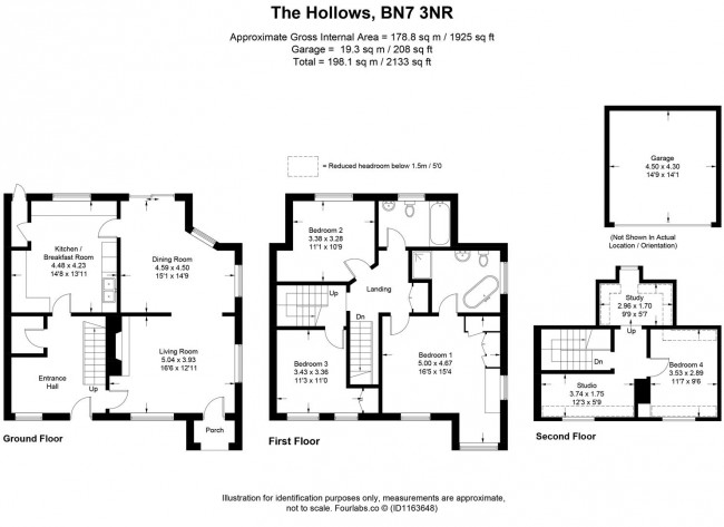 Floorplan for Wellgreen Lane, Kingston